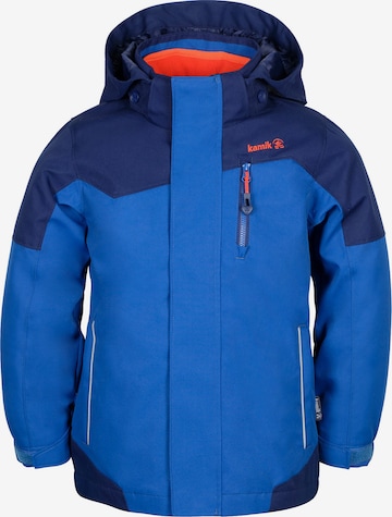 Kamik Outdoor jacket 'Dex' in Blue: front