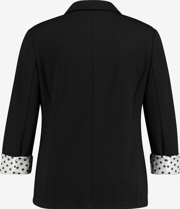 SAMOON Blazer in Schwarz