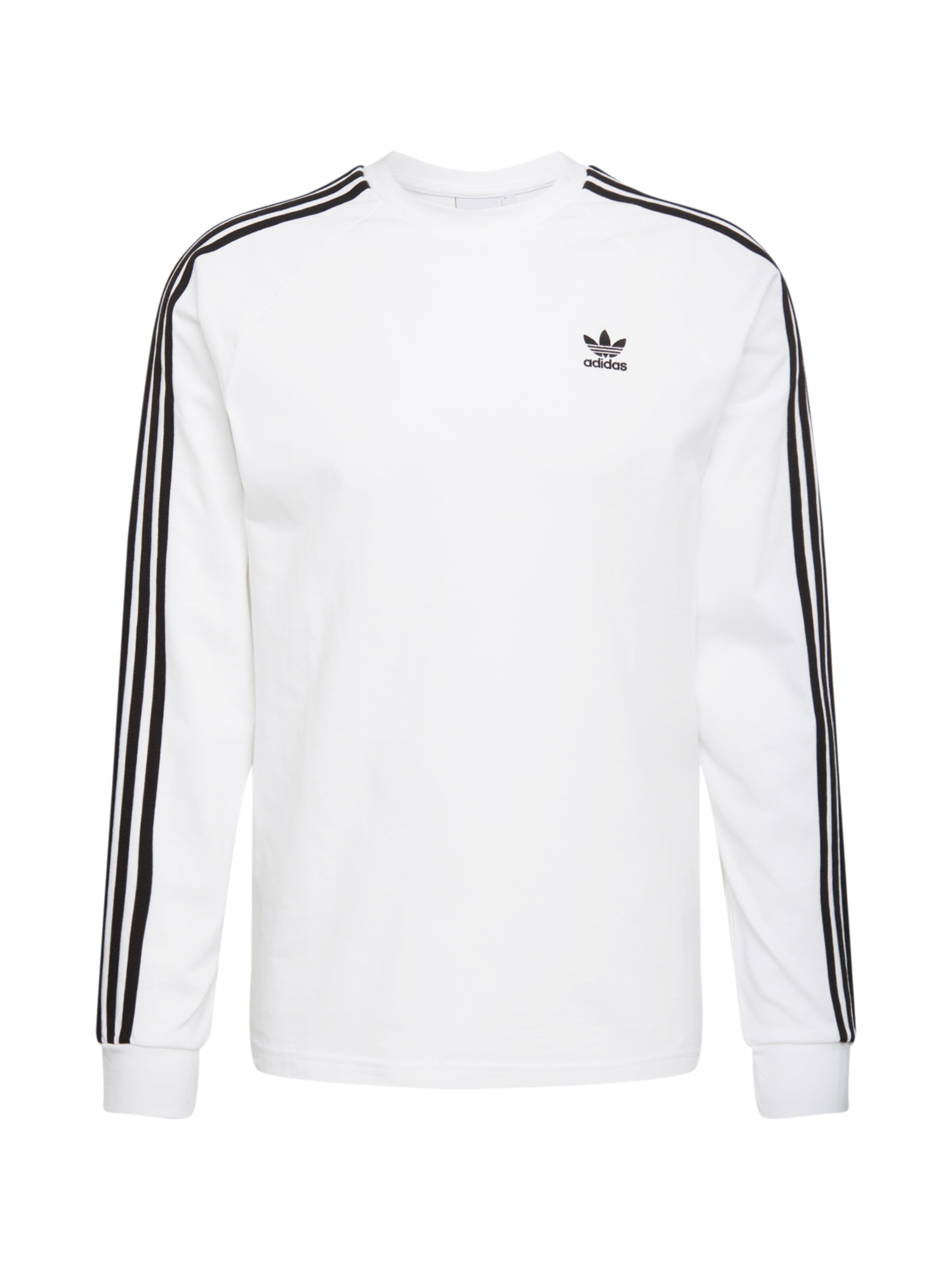 adidas t shirt weiß mit schwarzen streifen