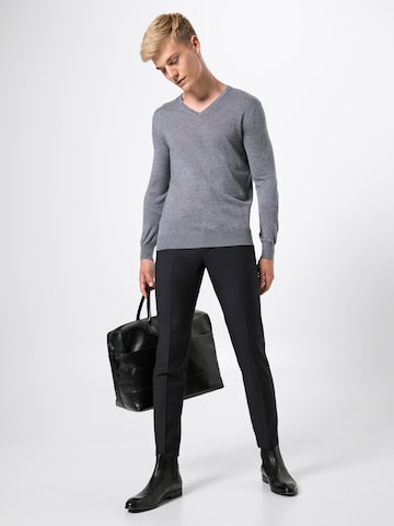 OLYMP Pullover in Grau