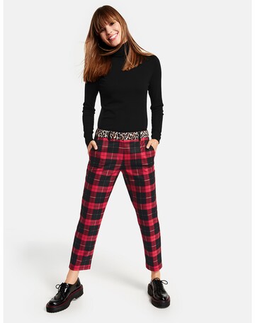 TAIFUN Bootcut Hose in Rot