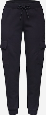 Pantalon cargo Urban Classics en noir : devant