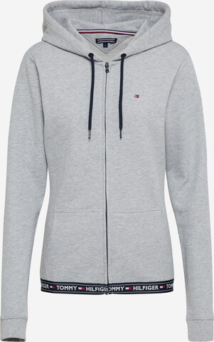 Tommy Hilfiger Underwear Sweat jacket in Grey: front