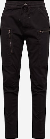 Coupe slim Pantalon 'Powel' G-Star RAW en noir : devant