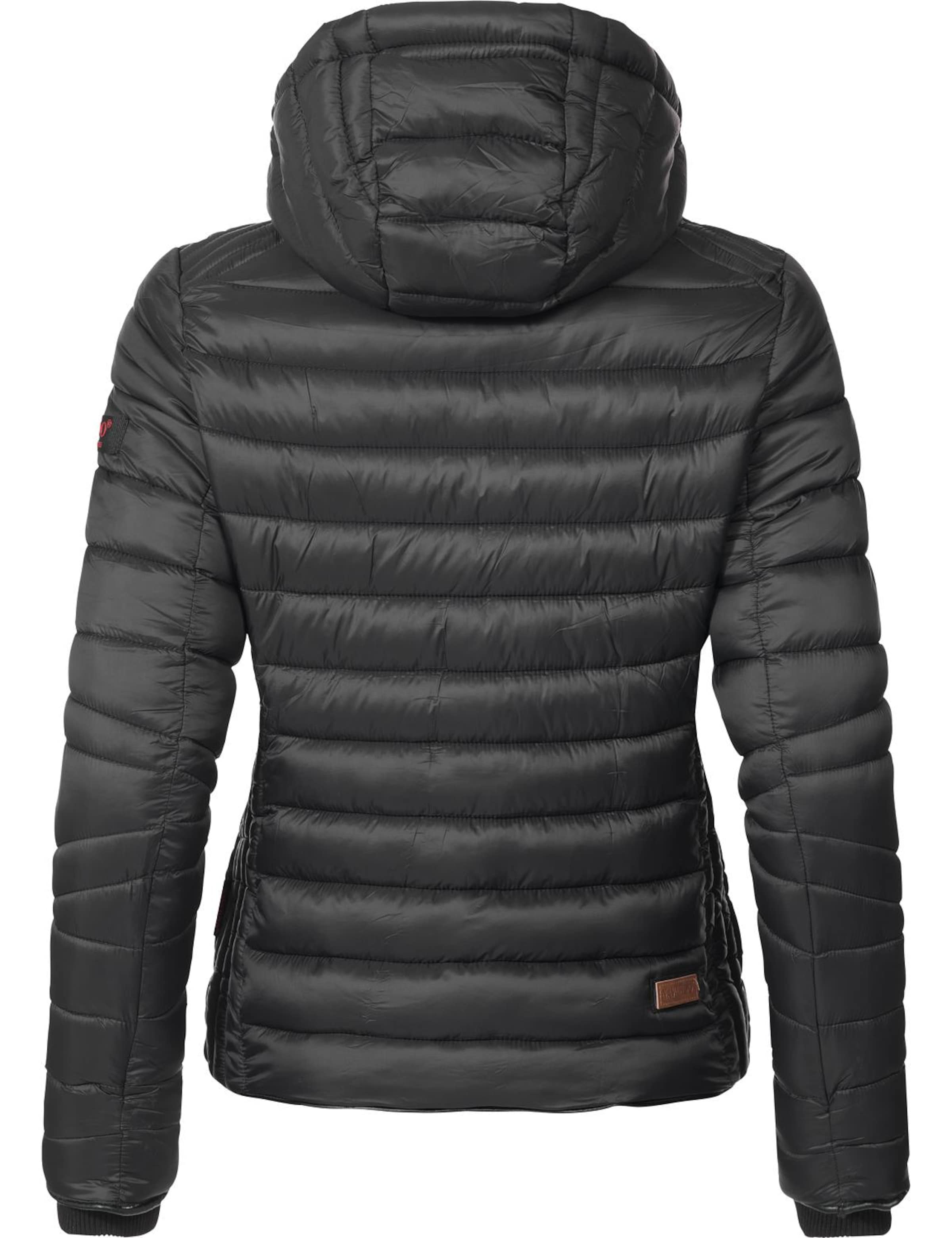 NAVAHOO Φθινοπωρινό και ανοιξιάτικο μπουφάν 'Lulana' σε μαύρο