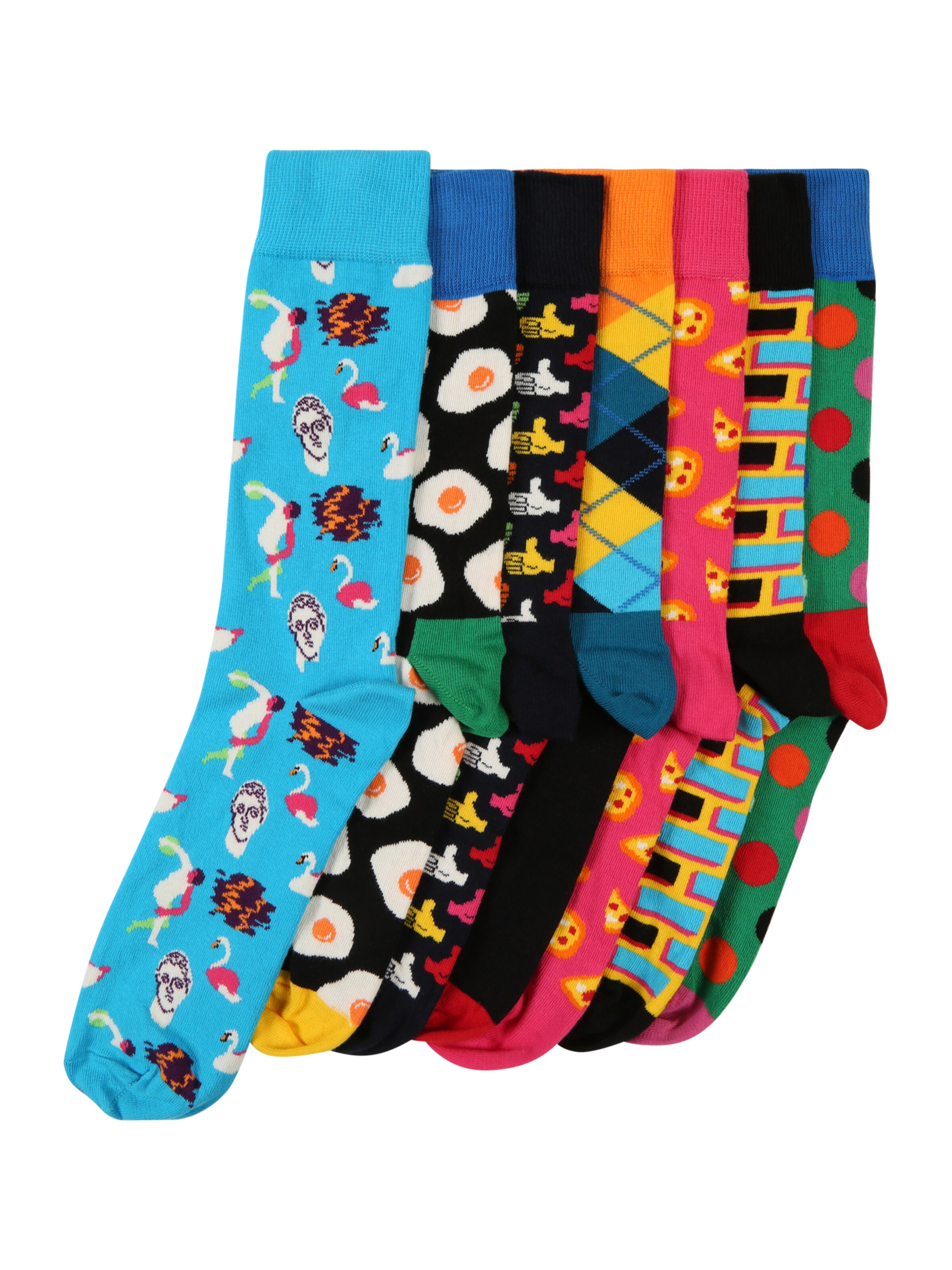 Happy Socks - Sokken '7-Day Gift Box' in de kleur Gemengde kleuren