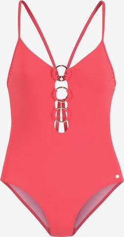 JETTE Swimsuit in Pink: front