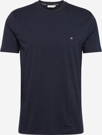 T-Shirt Calvin Klein en bleu : devant