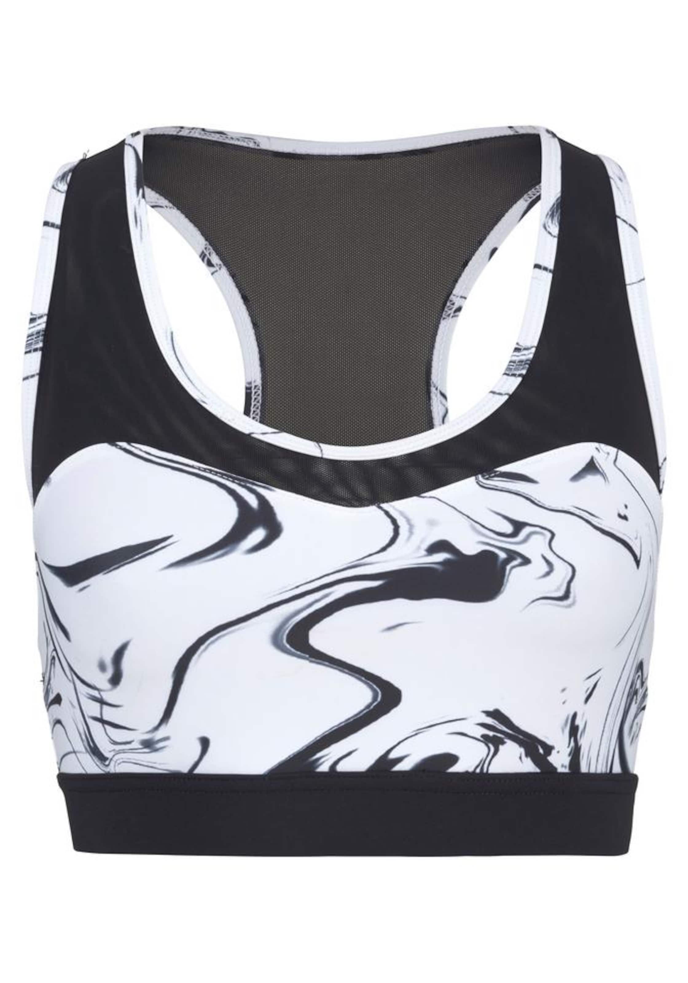LASCANA ACTIVE Sports Top in White: front