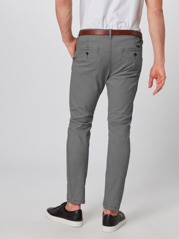 INDICODE JEANS Regular Chino 'Nelson' in Grijs