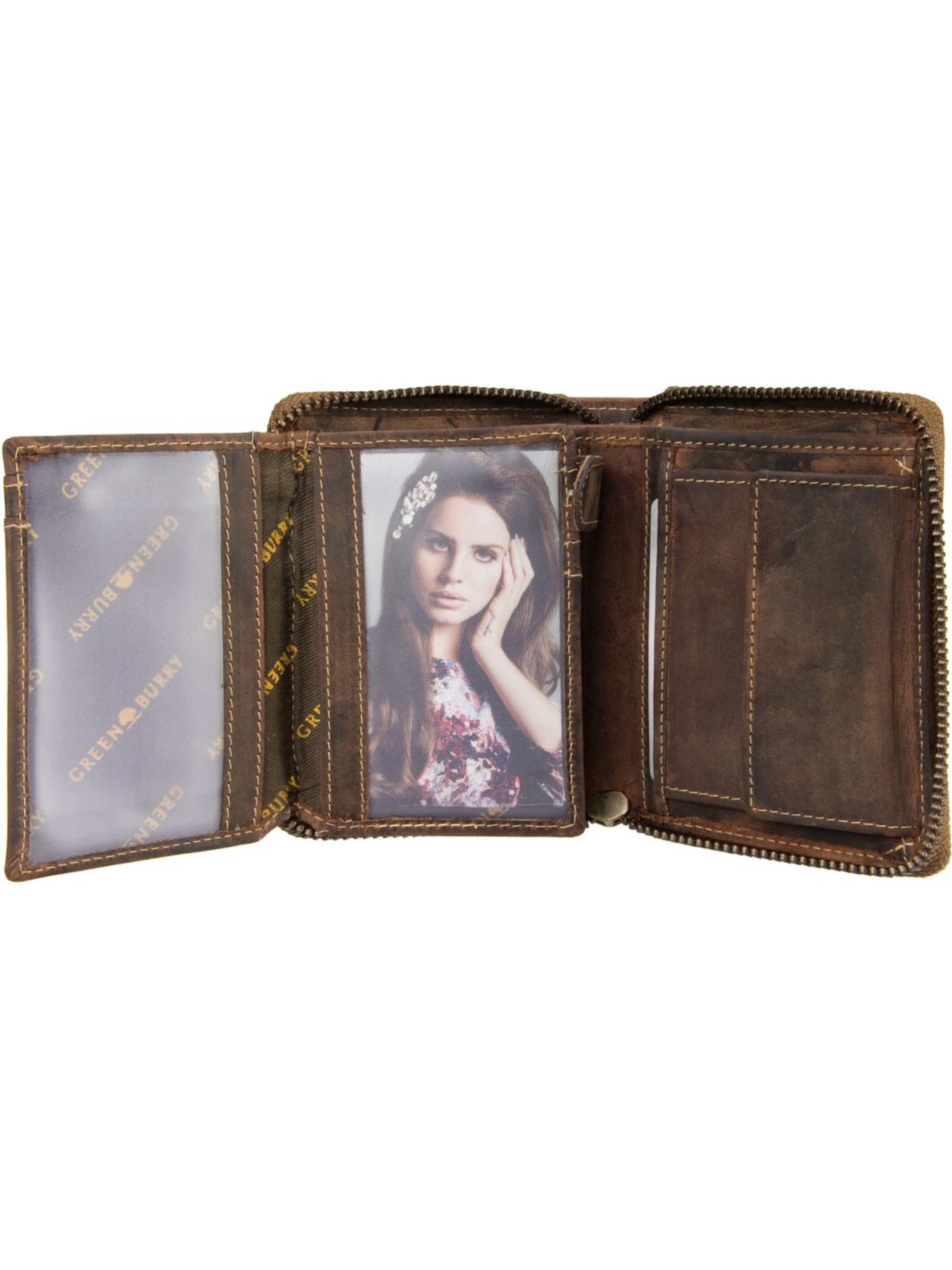 GREENBURRY Geldbörse in Braun