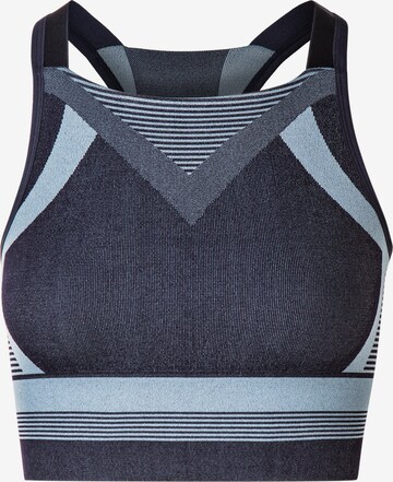 Athlecia Bustier Sport bh 'Semaran' in Blauw: voorkant