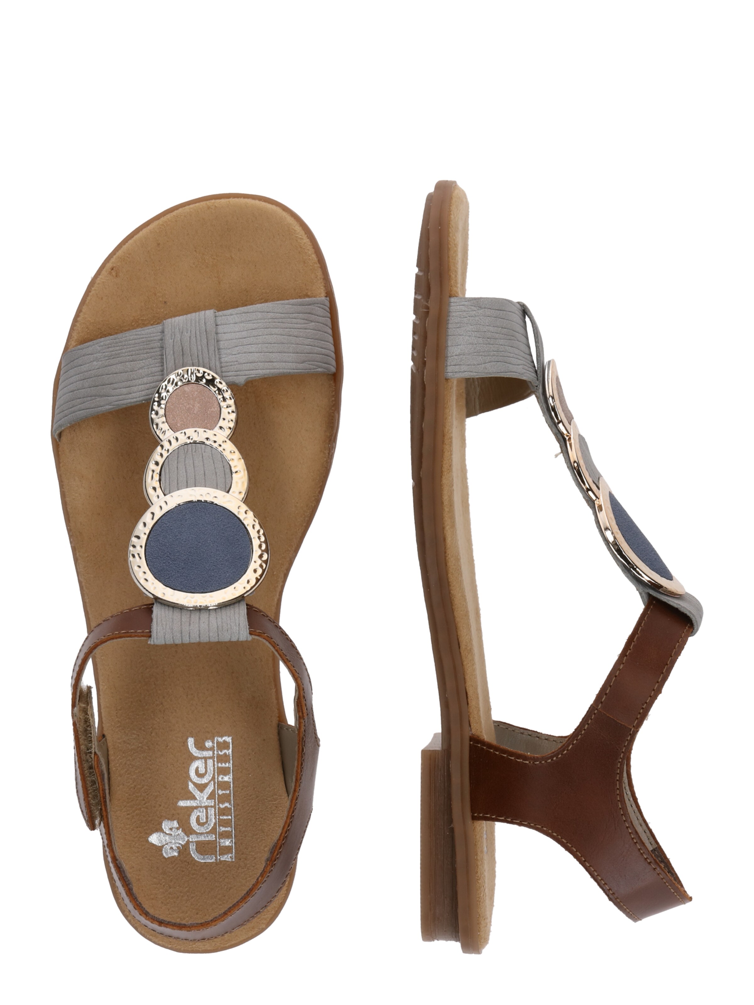 Rieker Sandale in Braun