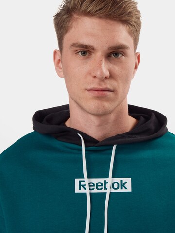 Reebok Sportovní mikina – zelená