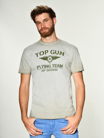 TOP GUN Shirt 'Ease' in Green