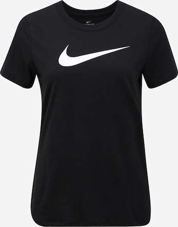 Tricou funcțional de la NIKE pe negru: față