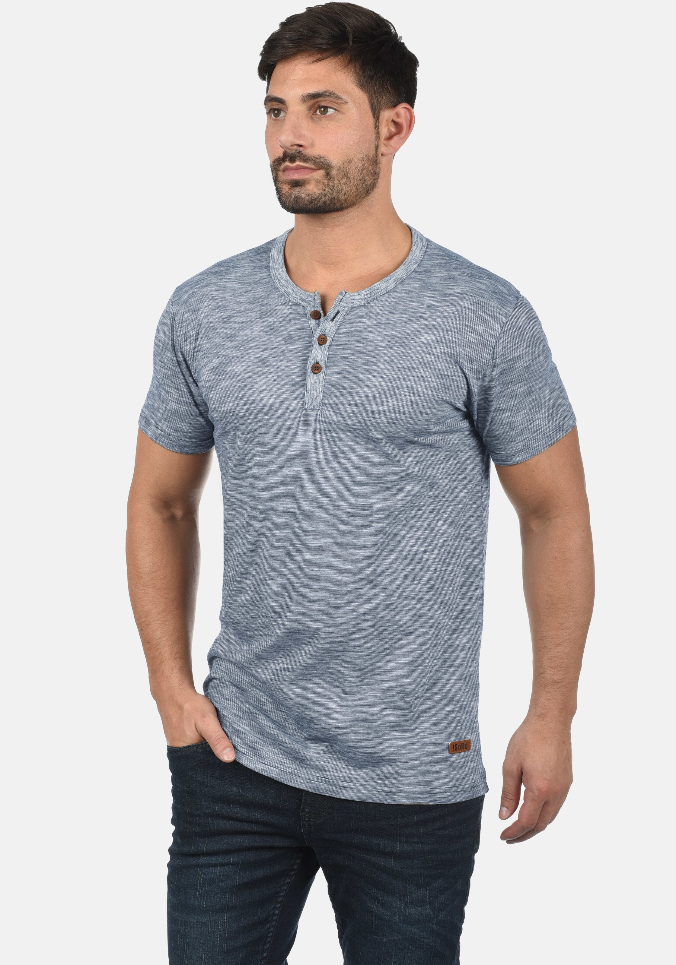 !Solid - Camiseta 'Sigos' en azul: frente