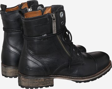 Bottines à lacets 'Melting' Pepe Jeans en noir