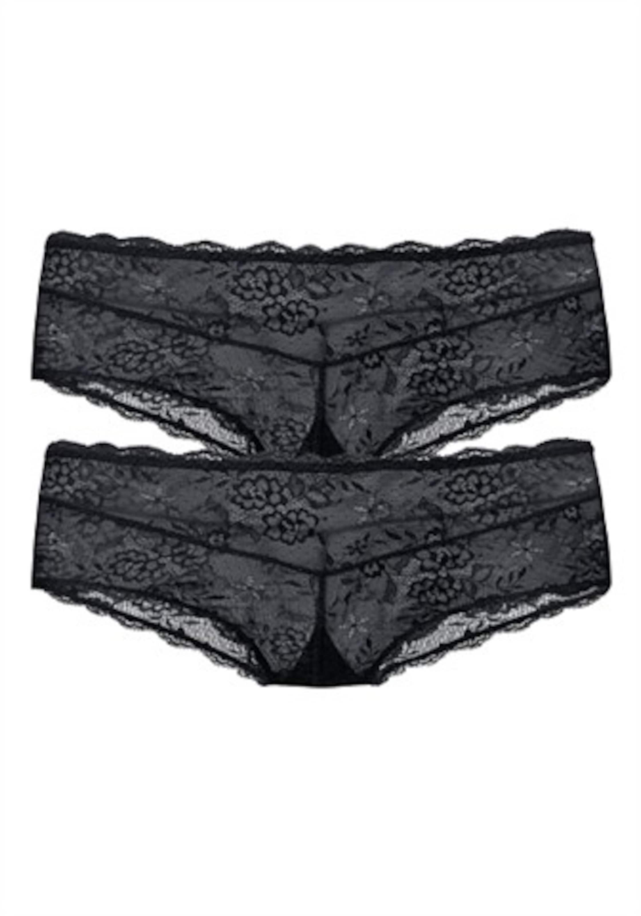 VIVANCE Kalhotky – černá: přední strana