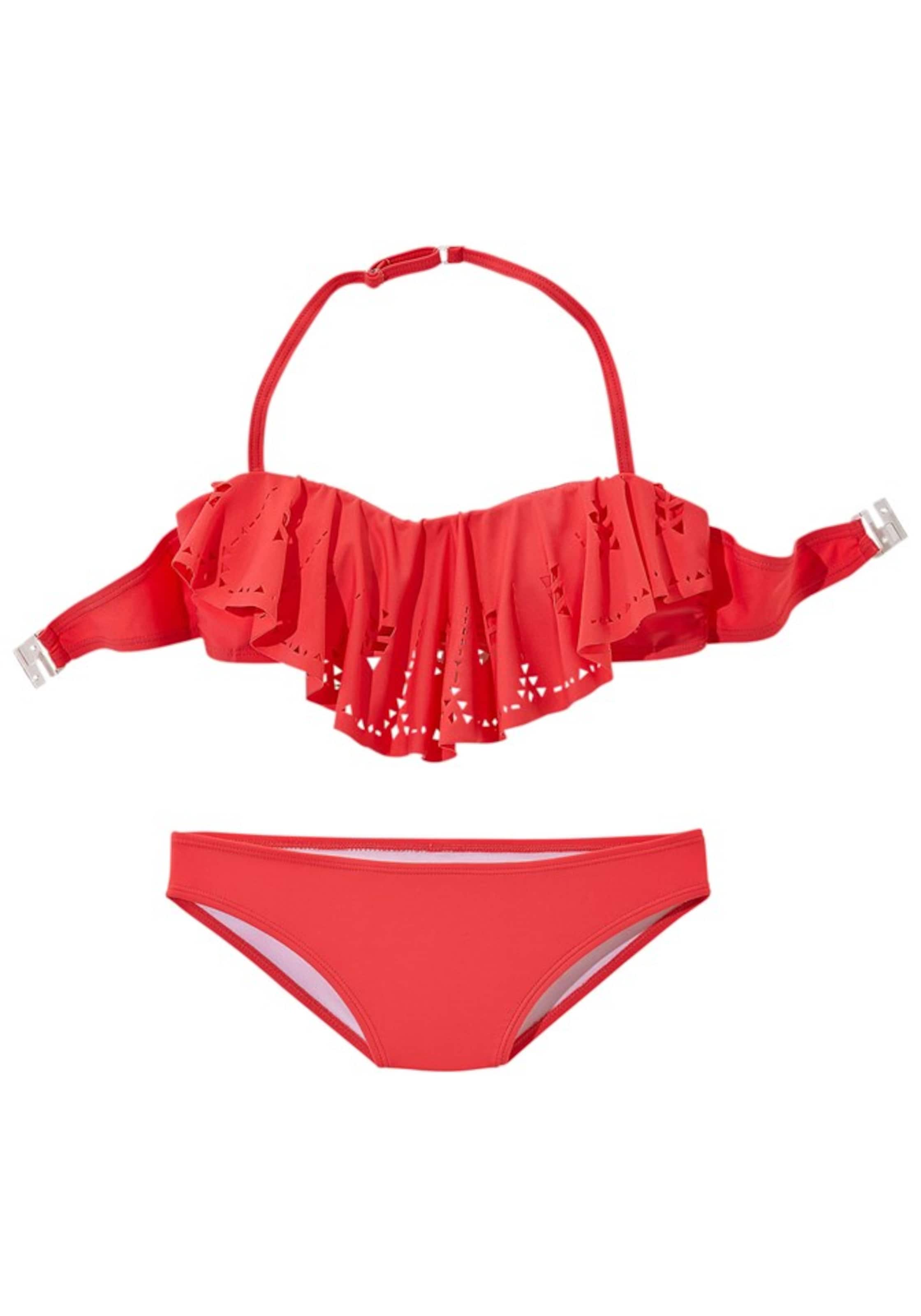 BUFFALO Bandeau Bikini i rød: forside