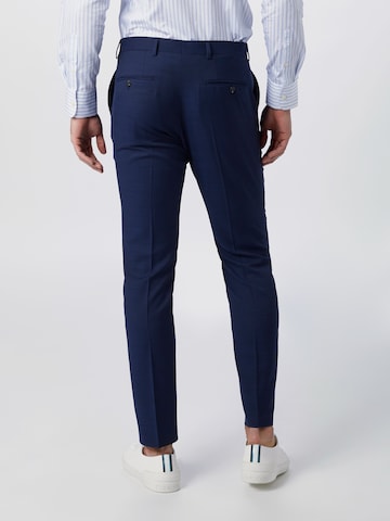 JACK & JONES Slim fit Trousers with creases 'Solaris' in Blue