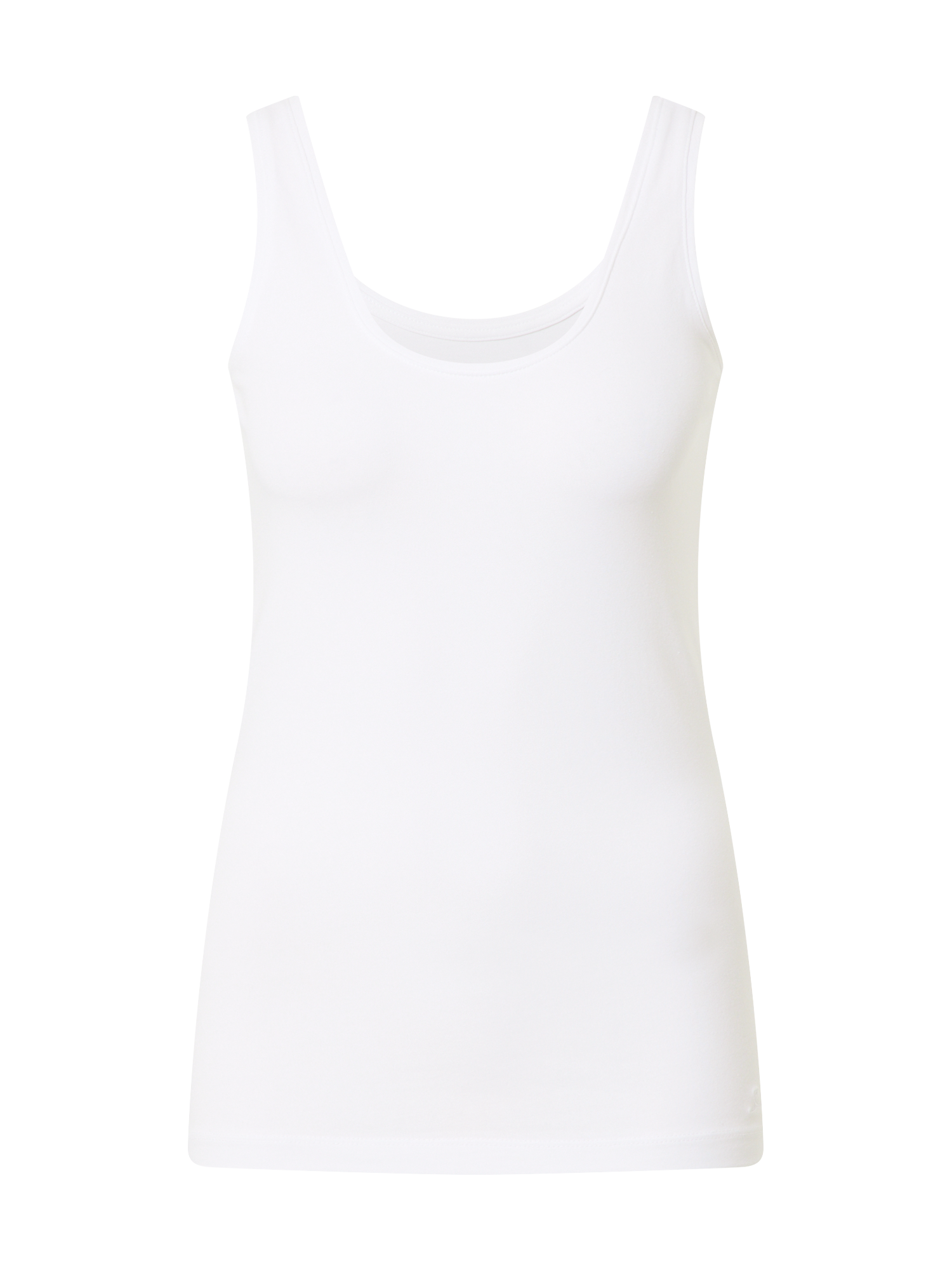 Donna Taglie comode s.Oliver Top in Offwhite 