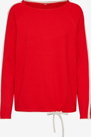 Pull-over s.Oliver en rouge : devant