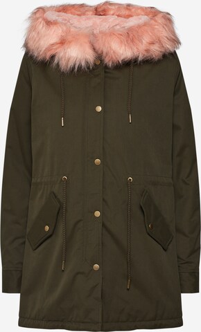 Parka invernale di Urban Classics in verde: frontale