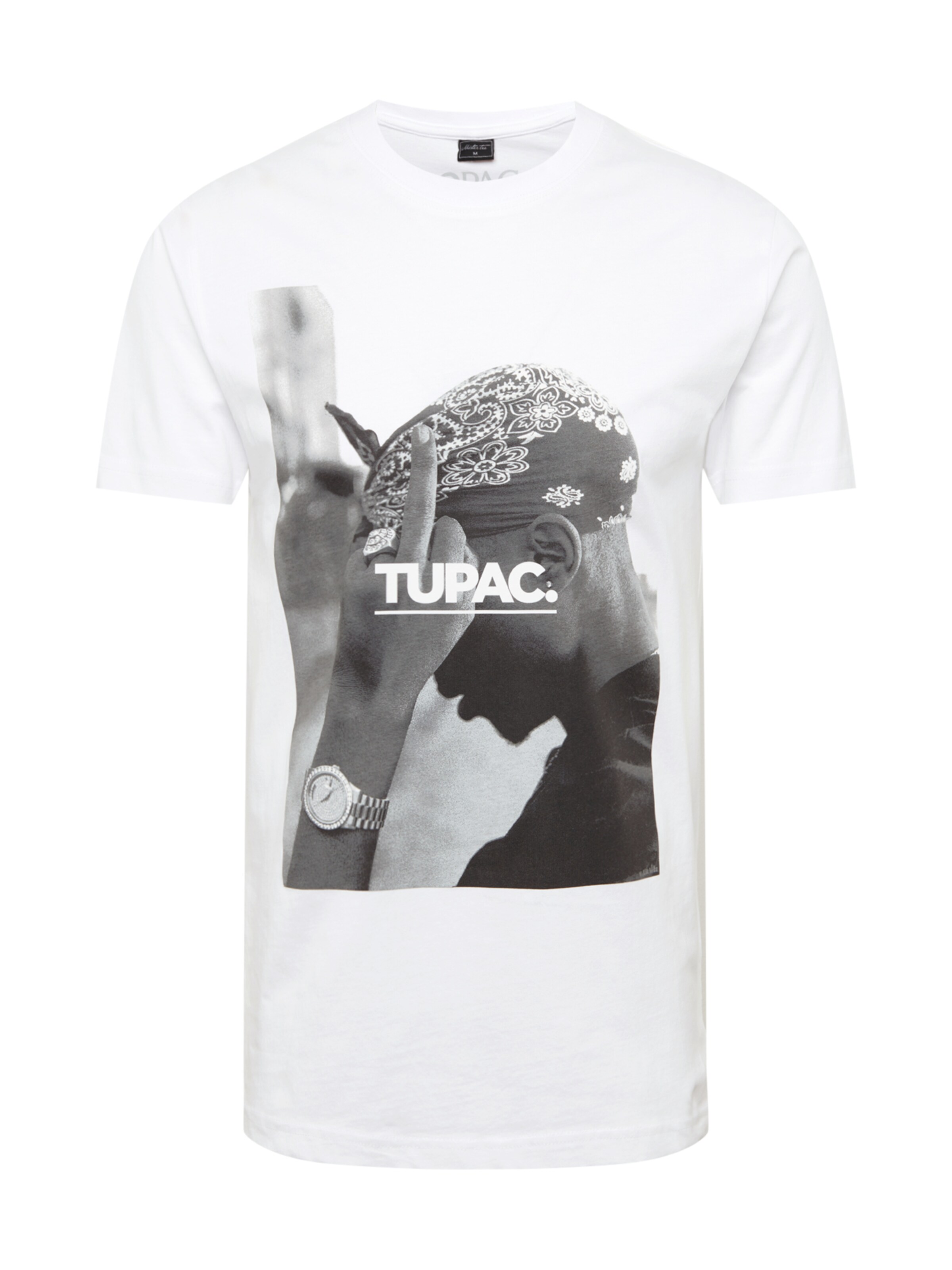 Mister Tee - Shirt '2Pac F*ck The World' in de kleur Zwart