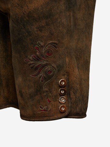 STOCKERPOINT - regular Pantalón tradicional 'Felix' en marrón