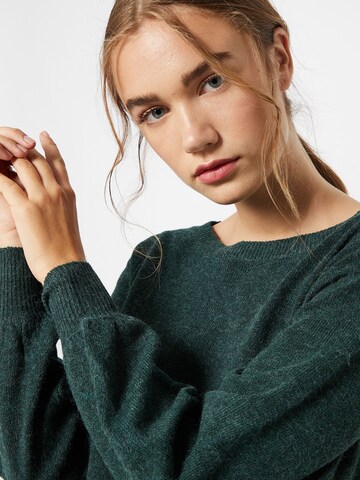 VERO MODA Sweter 'Brilliant' w kolorze zielony