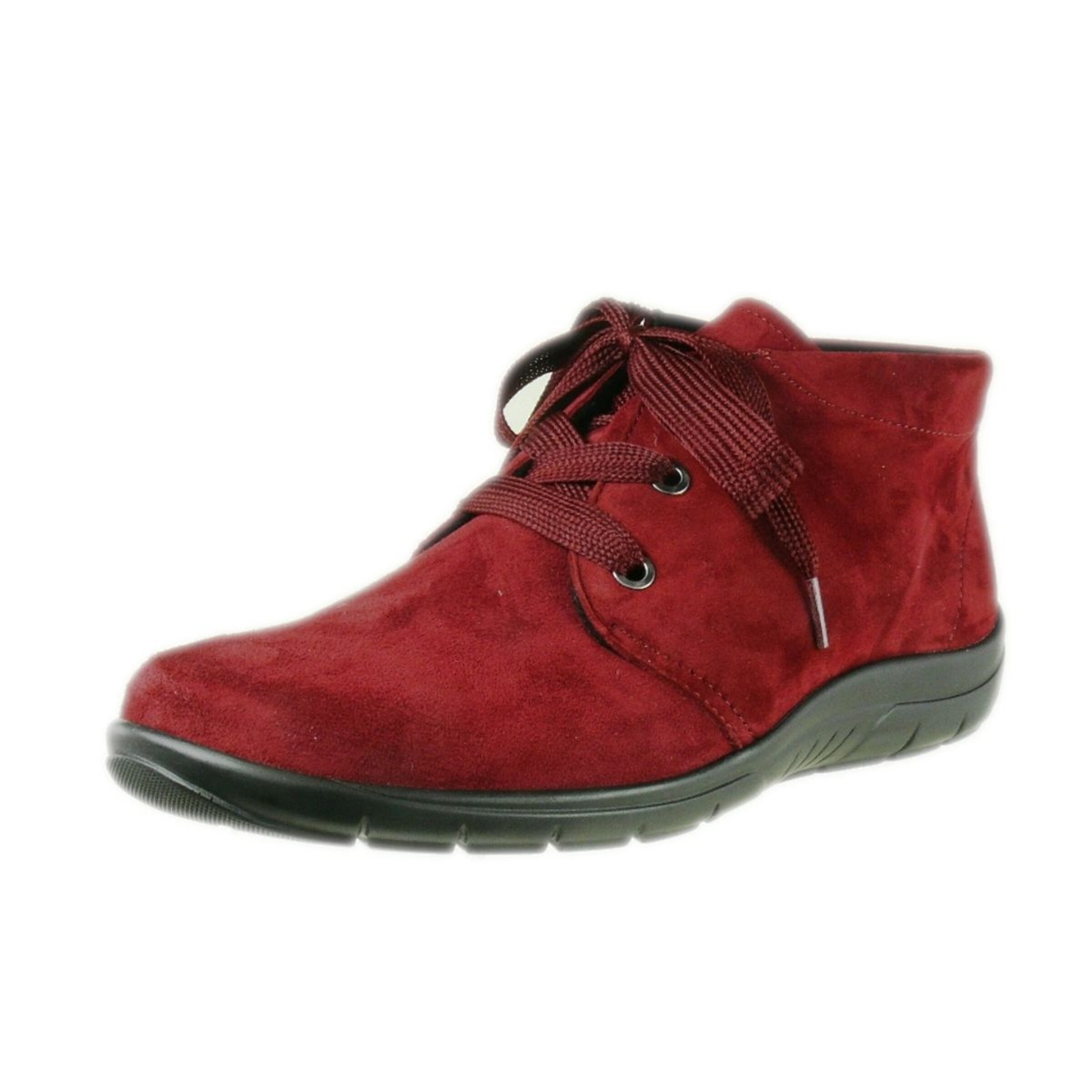 SEMLER Stiefelette in Rot: Vorderseite