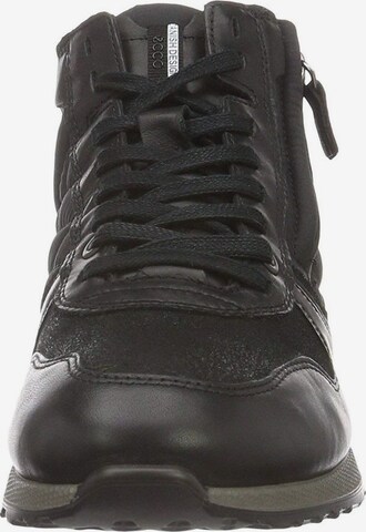 ECCO Lace-Up Ankle Boots in Black