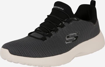 Sneaker bassa 'Dynamight' di SKECHERS in nero: frontale