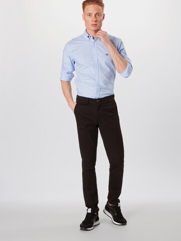 JACK & JONES Slim fit Chino Pants 'Marco Bowie' in Black