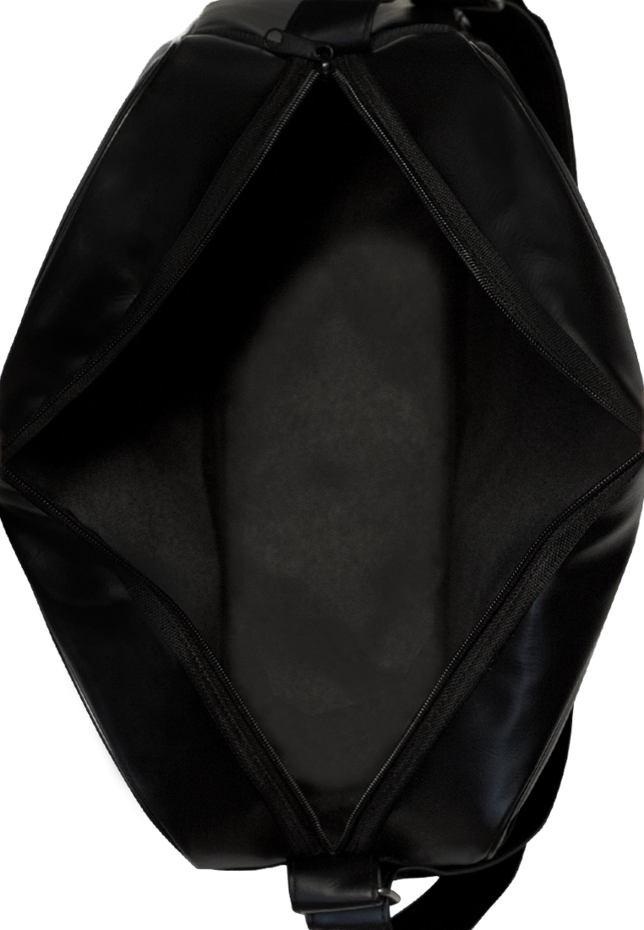 LOGOSHIRT Tasche 'Target' in Schwarz