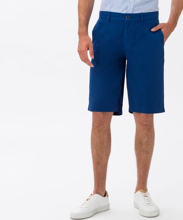 BRAX Regular Chino 'Bari' in Blauw: voorkant