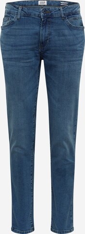 !Solid Regular Jeans in Blue: front