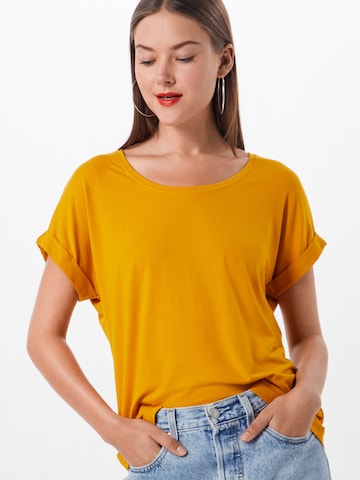 T-shirt 'Moster' ONLY en jaune : devant