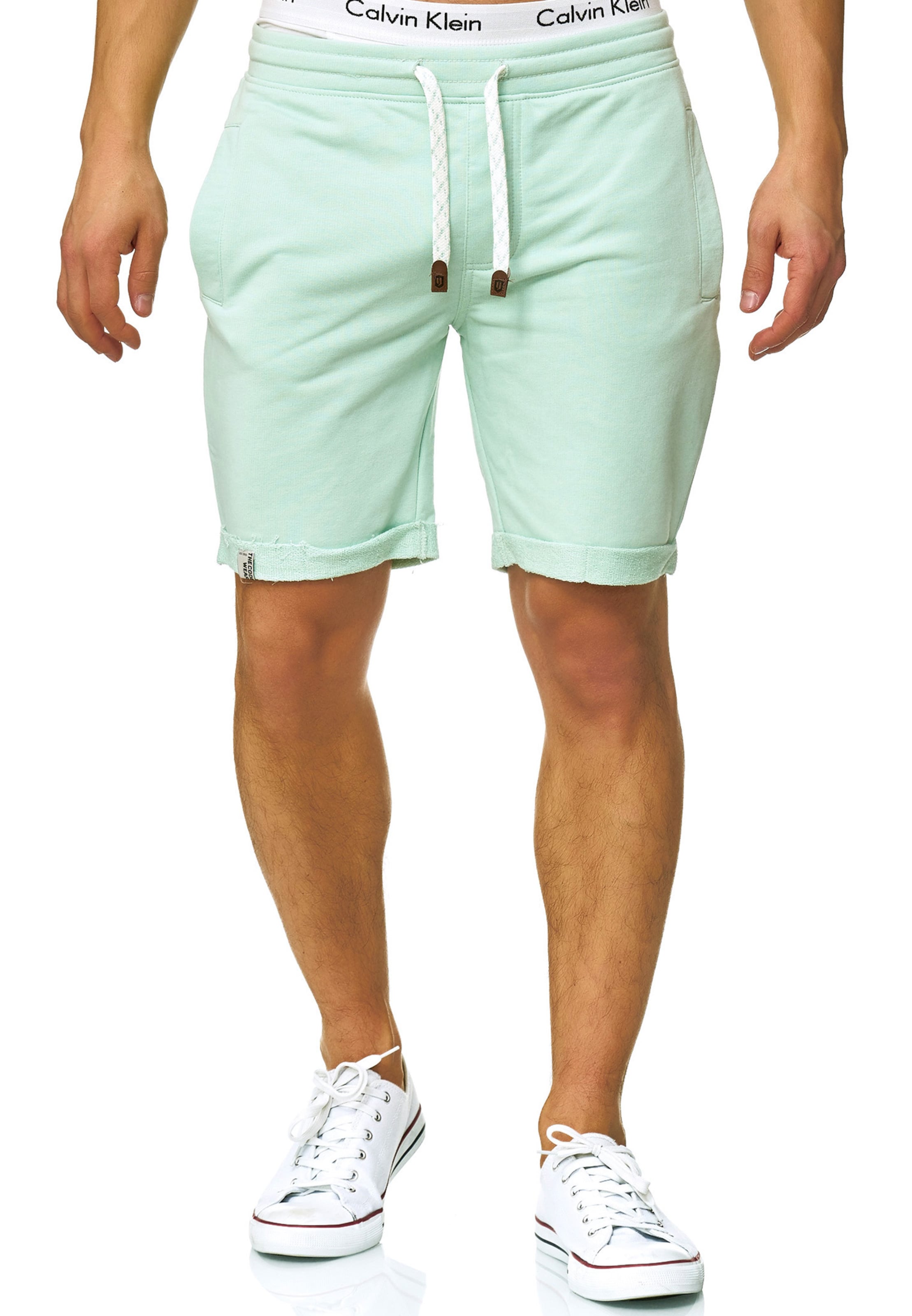 INDICODE JEANS Regular Broek 'Aldrich' in Groen: voorkant
