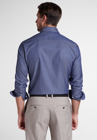 ETERNA Slim fit Overhemd in Blauw