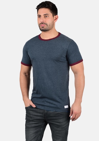 !Solid Rundhalsshirt 'Manoldo' in Blau: predná strana