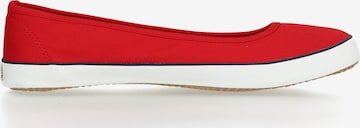 Ethletic Ballet Flats 'Fair Dancer' in Red