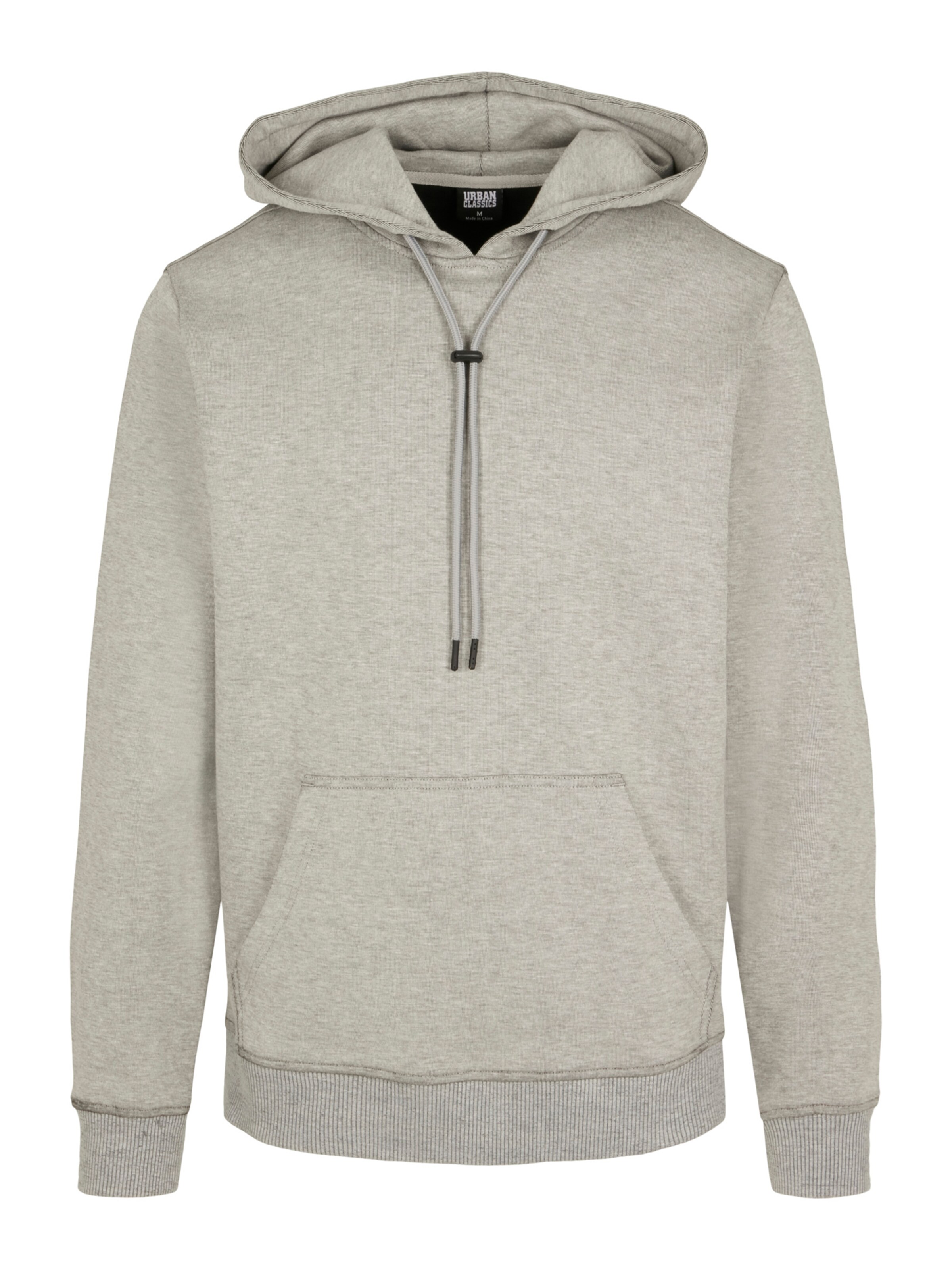 Urban ClassicsRegular Fit Sweater majica - siva boja: prednji dio