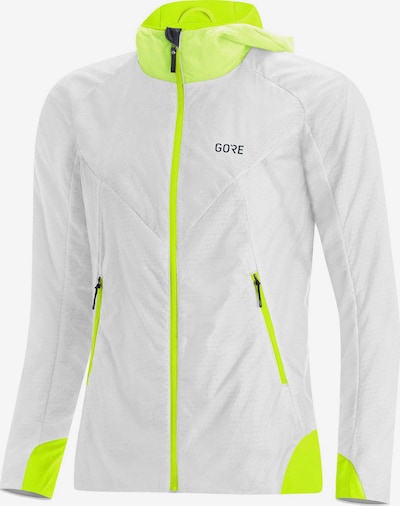 GORE WEAR Athletic Jacket in Yellow / White, Item view