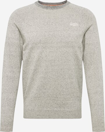 Pull-over Superdry en gris : devant