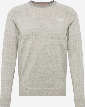 Pull-over Superdry en gris : devant