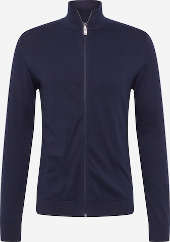 SELECTED HOMME Regular fit Knit Cardigan 'Berg' in Blue: front