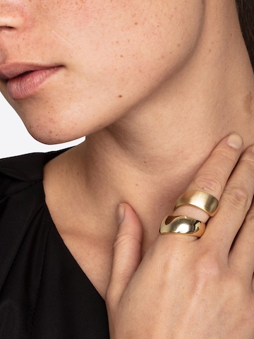 Pilgrim Ring 'Alma' in Gold: front