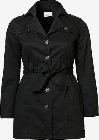 SHEEGO Between-Seasons Coat in Black: front